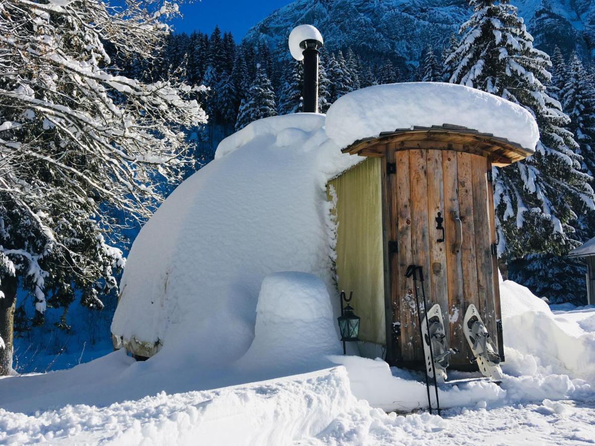 Altipik - Lodges Insolites Mont-Saxonnex Bagian luar foto
