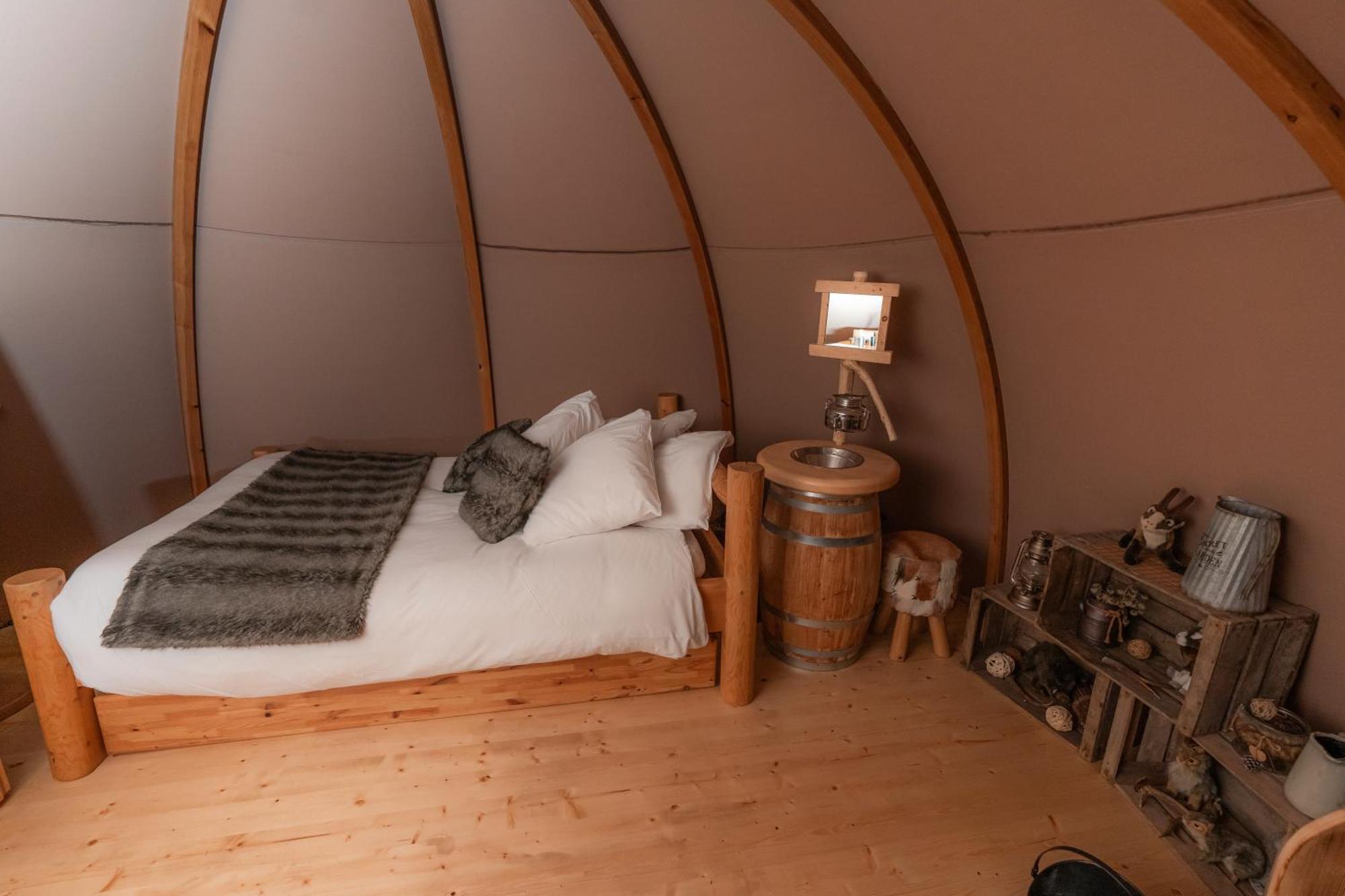 Altipik - Lodges Insolites Mont-Saxonnex Bagian luar foto